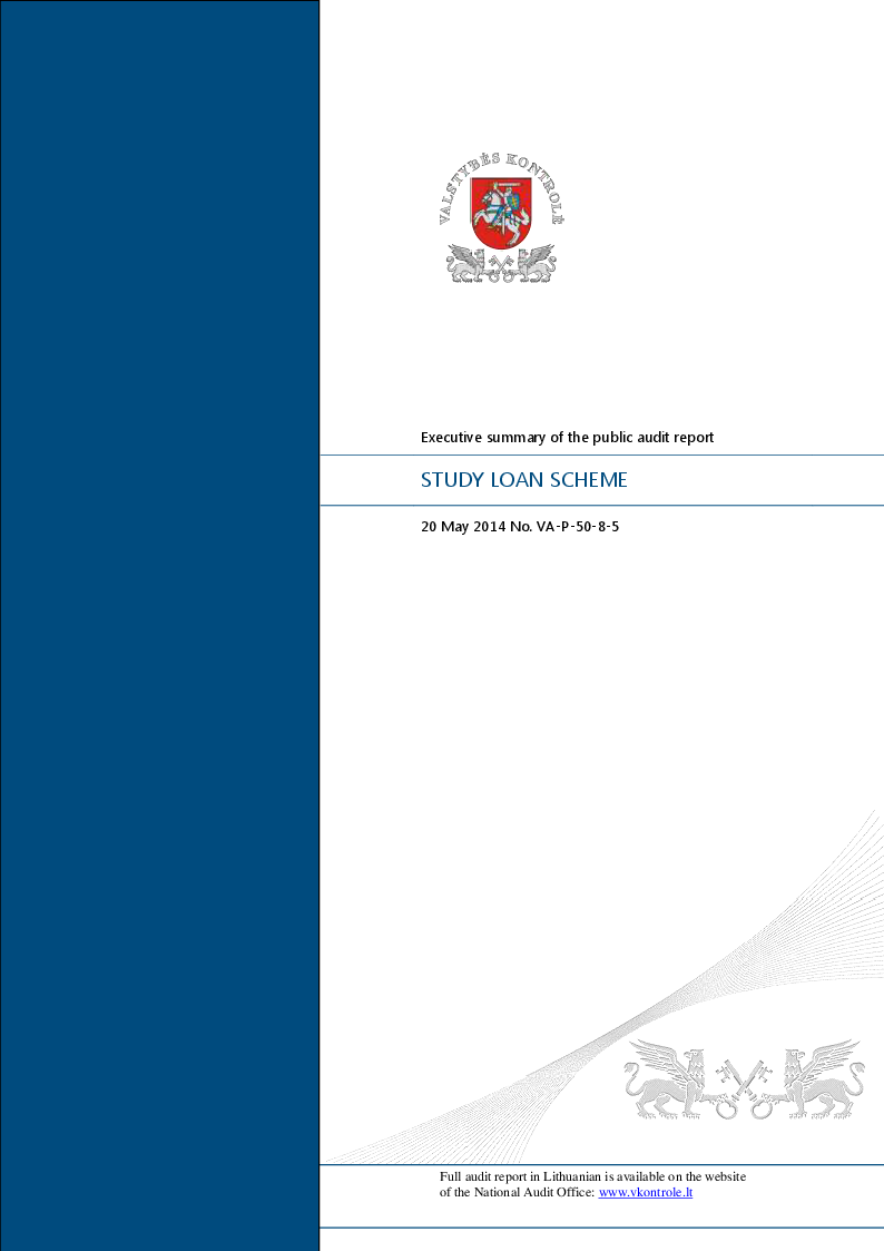 Study loan scheme