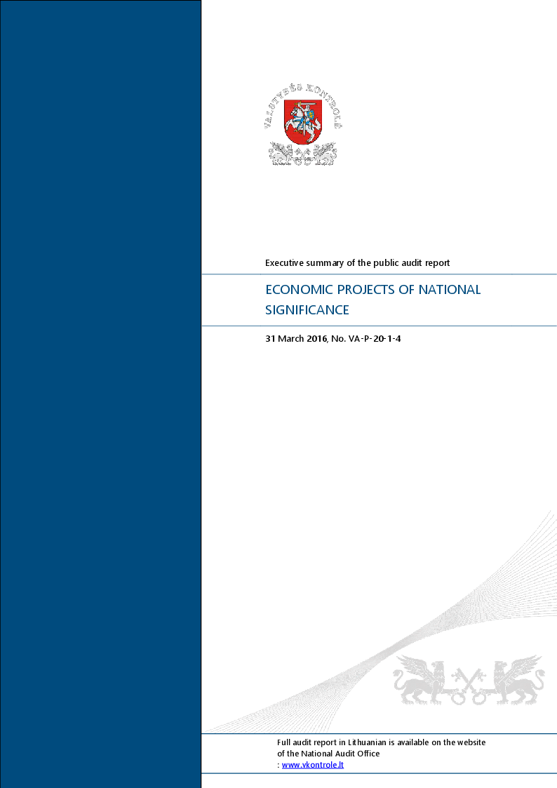 Economic projects of national significance