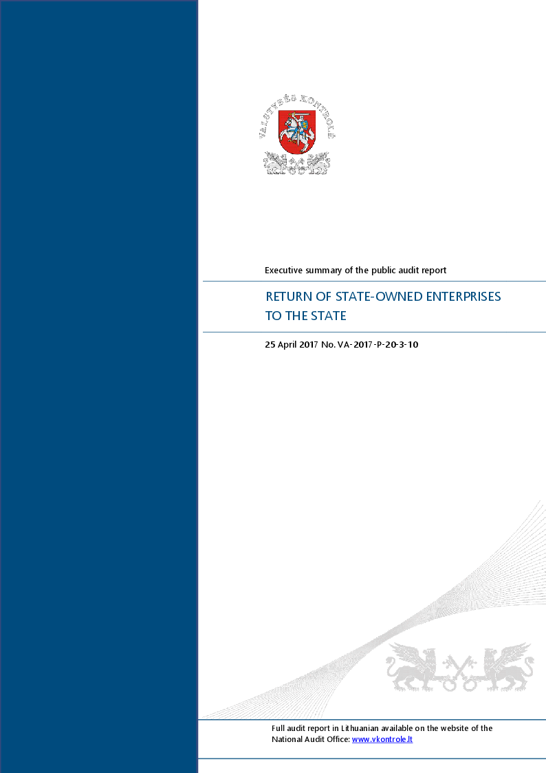 Return of the state-owned enterprises to the state
