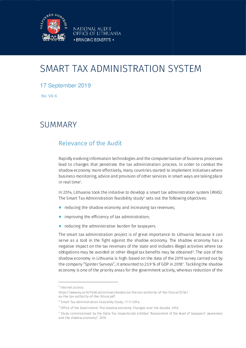 Smart Tax Administration system