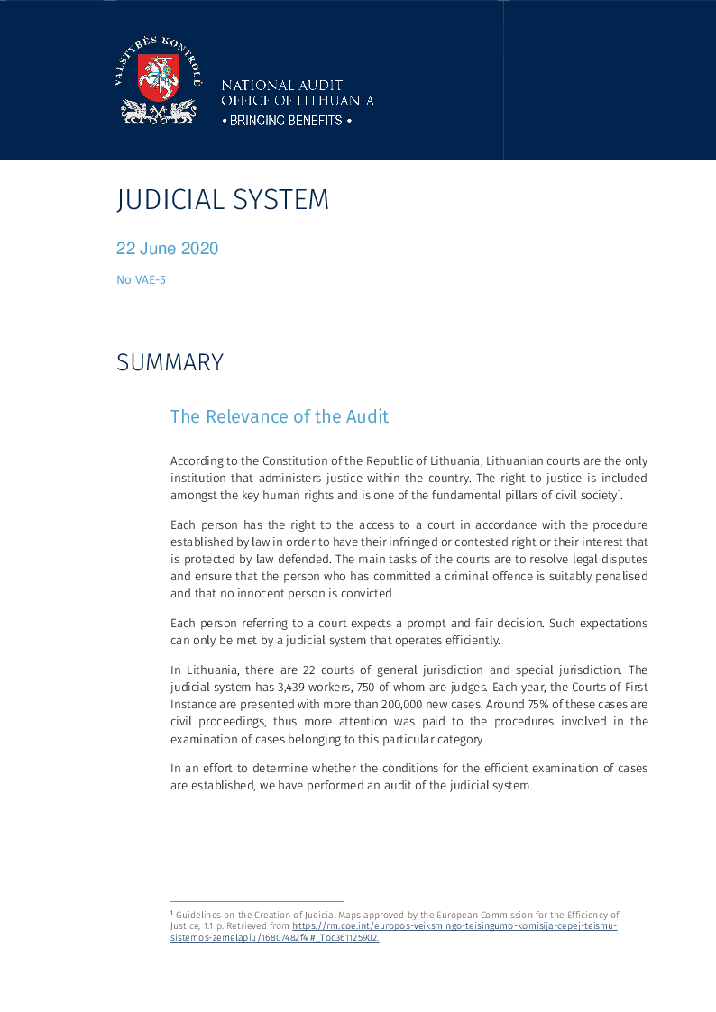 Judicial System
