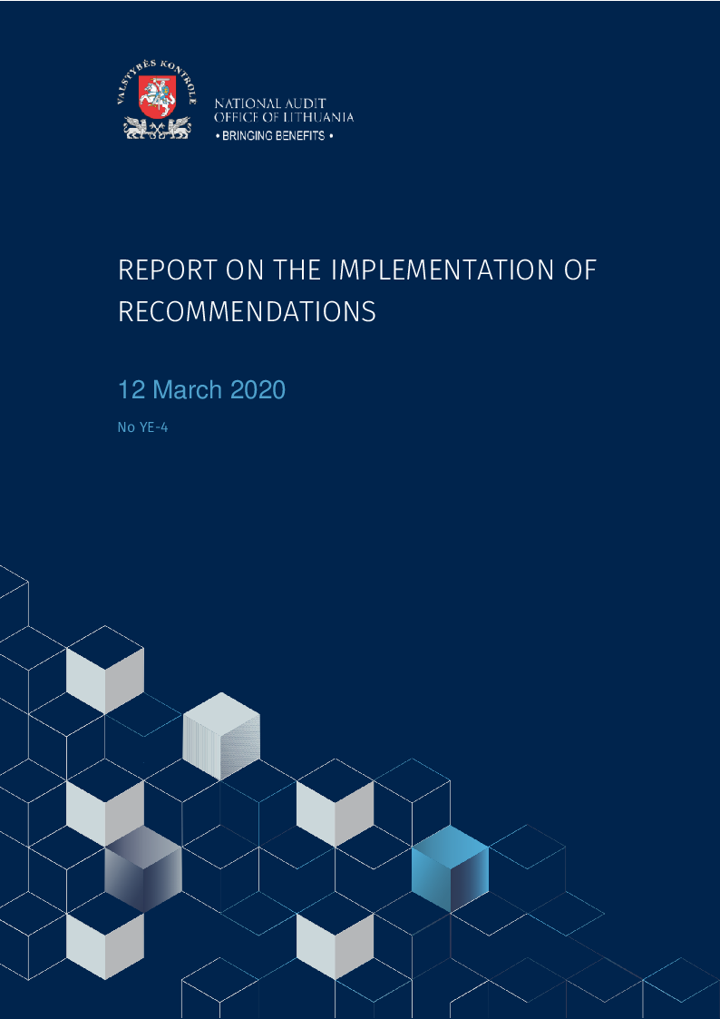 Report on the Implementation of Recommendations