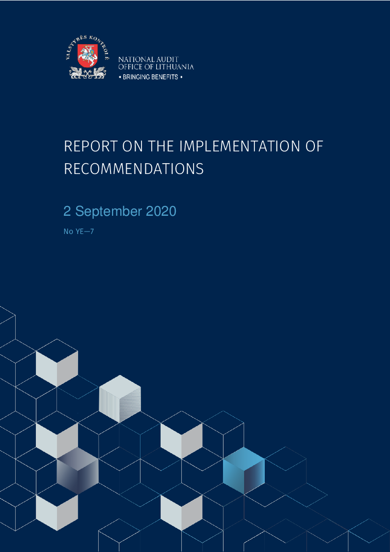 Report on the Implementation of Recommendations