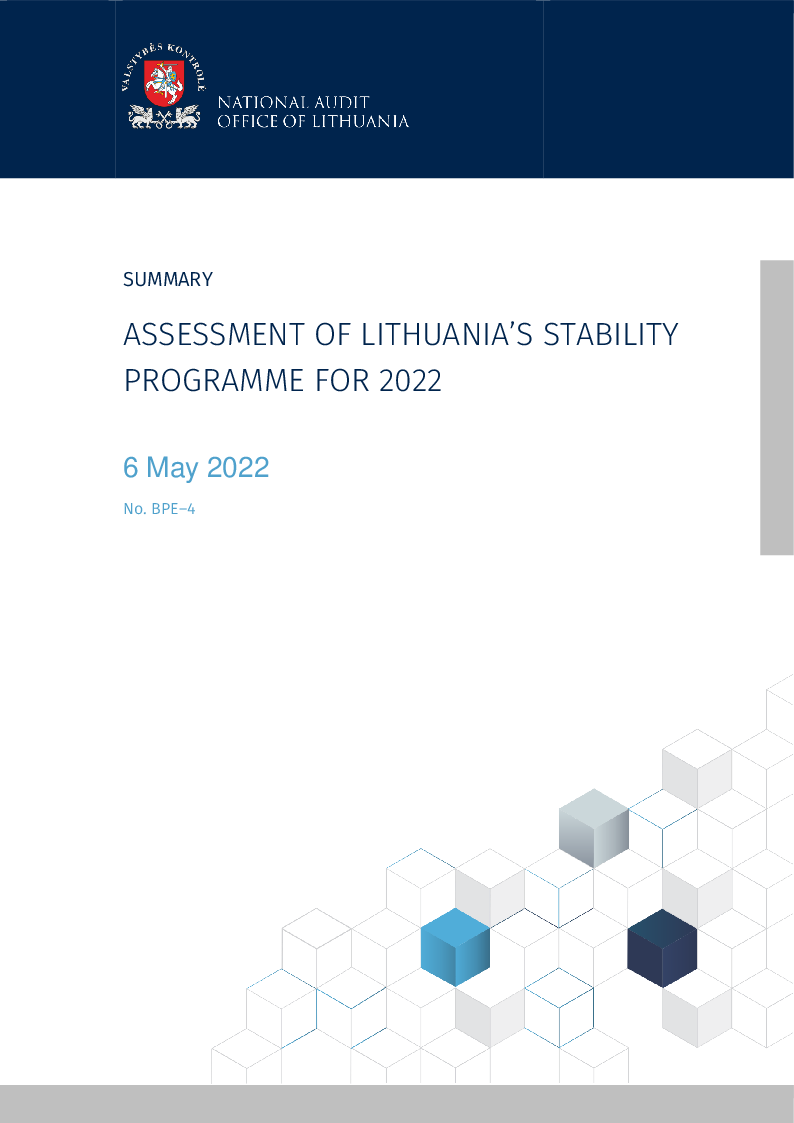 Assessment of Lithuania’s Stability programme for 2022