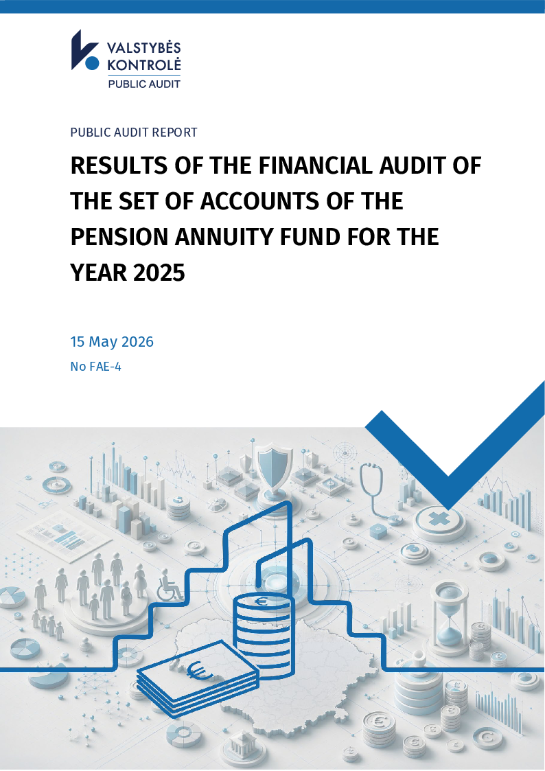 Results of the financial audit of the set of accounts of the Pension Annuity Fund for the year 2025