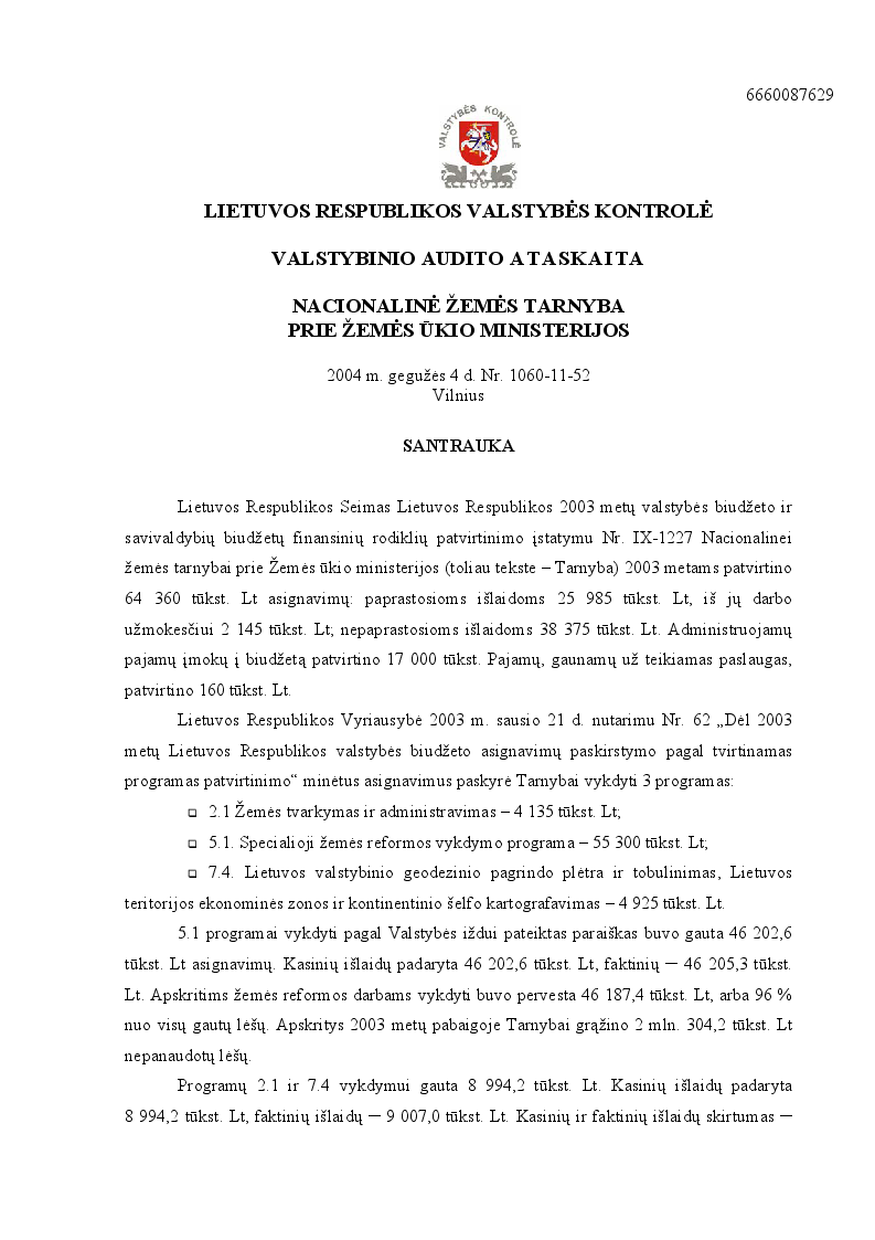 Nacionalinė žemės tarnyba prie Žemės ūkio ministerijos