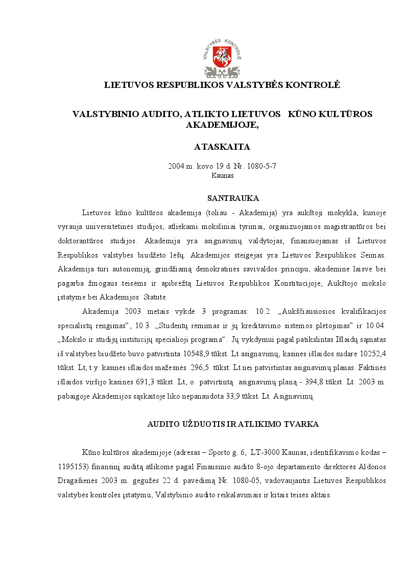 Lietuvos kūno kultūros akademija
