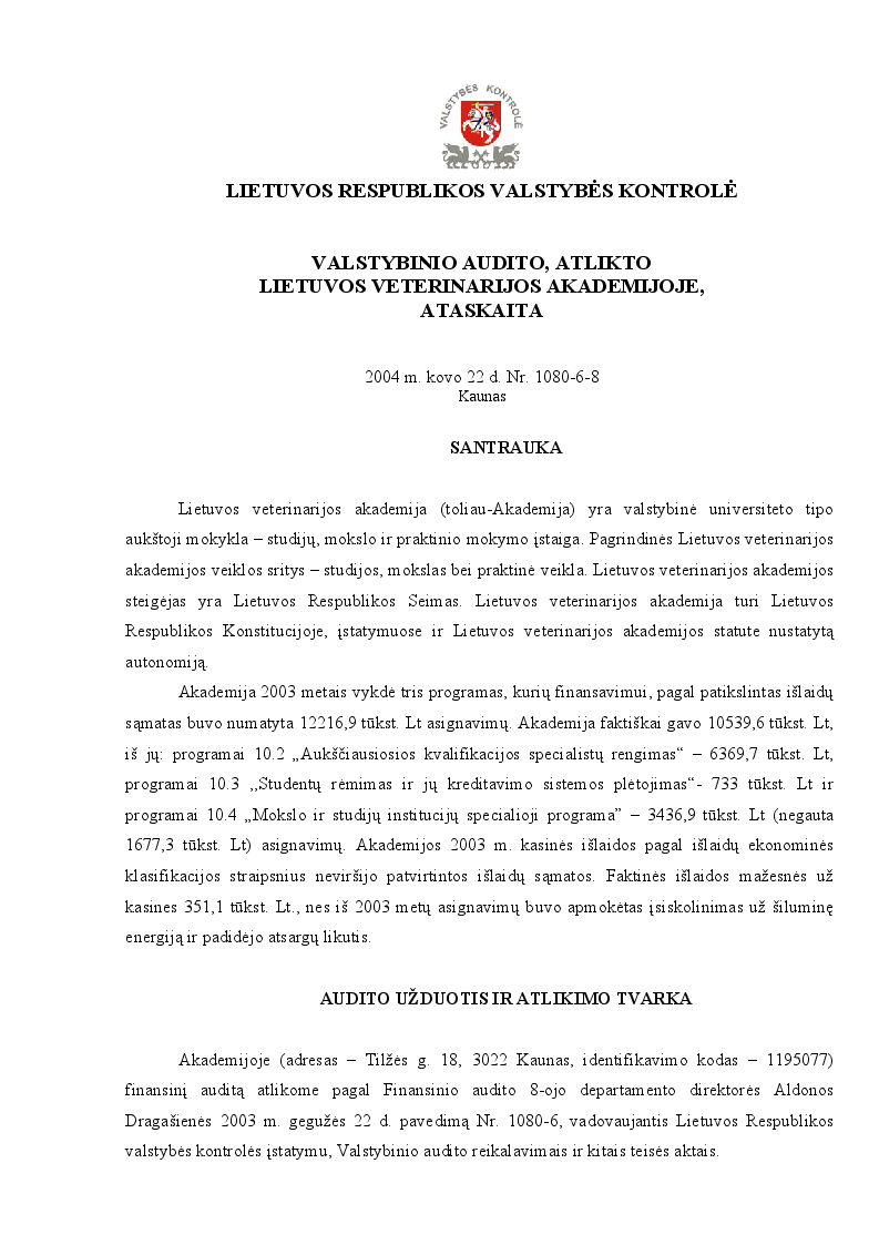 Lietuvos veterinarijos akademija