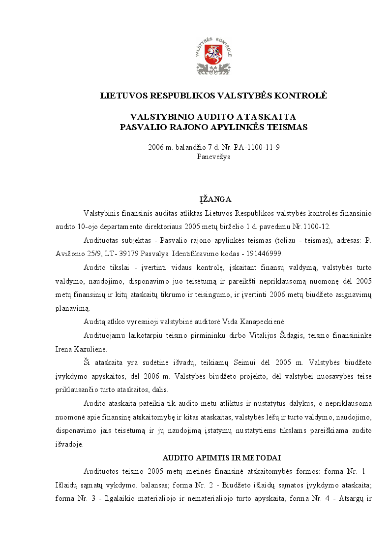 Pasvalio rajono apylinkės teismas
