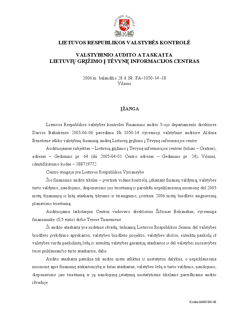 Lietuvių grįžimo į Tėvynę informacijos centras