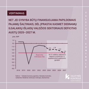 Iliustracija pranešimui spaudai Būtini papildomi pajamų šaltiniai, norint užtikrinti kokybiškas viešąsias paslaugas ir viešųjų finansų tvarumą