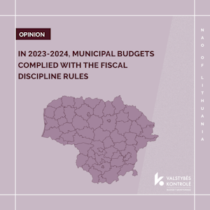 Picture for In 2023-2024, municipal budgets complied with the fiscal discipline rules, but problems with financial reporting remain