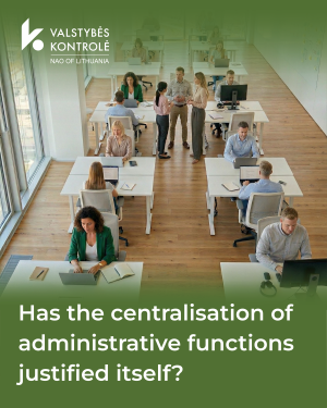 Picture for National Audit Office: Has the centralisation of administrative functions justified itself?