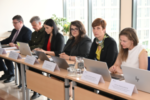 Iliustracija pranešimui spaudaiValstybės kontrolėje lankėsi Vokietijos Parlamento atstovai: dėmesio centre – gynybos ir saugumo auditai bei parlamentinė kontrolė