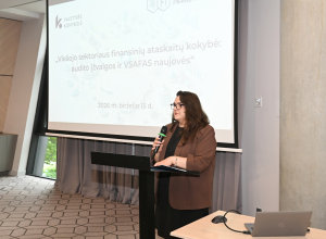 Iliustracija pranešimui spaudai Valstybės kontrolės ir Finansų ministerijos konferencijoje – svarbiausi viešojo sektoriaus apskaitos iššūkiai ir jų sprendimai