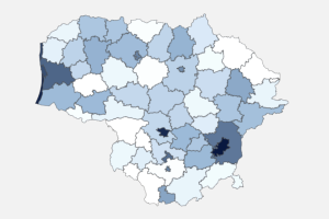 Iliustracija pranešimui spaudai Valstybės kontrolė: atlygio skirtumai tarp savivaldybių – išlieka