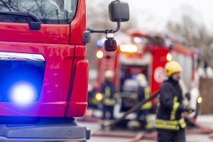 Iliustracija pranešimui spaudai Vėluoja tinkamas ugniagesių pajėgumų užtikrinimas